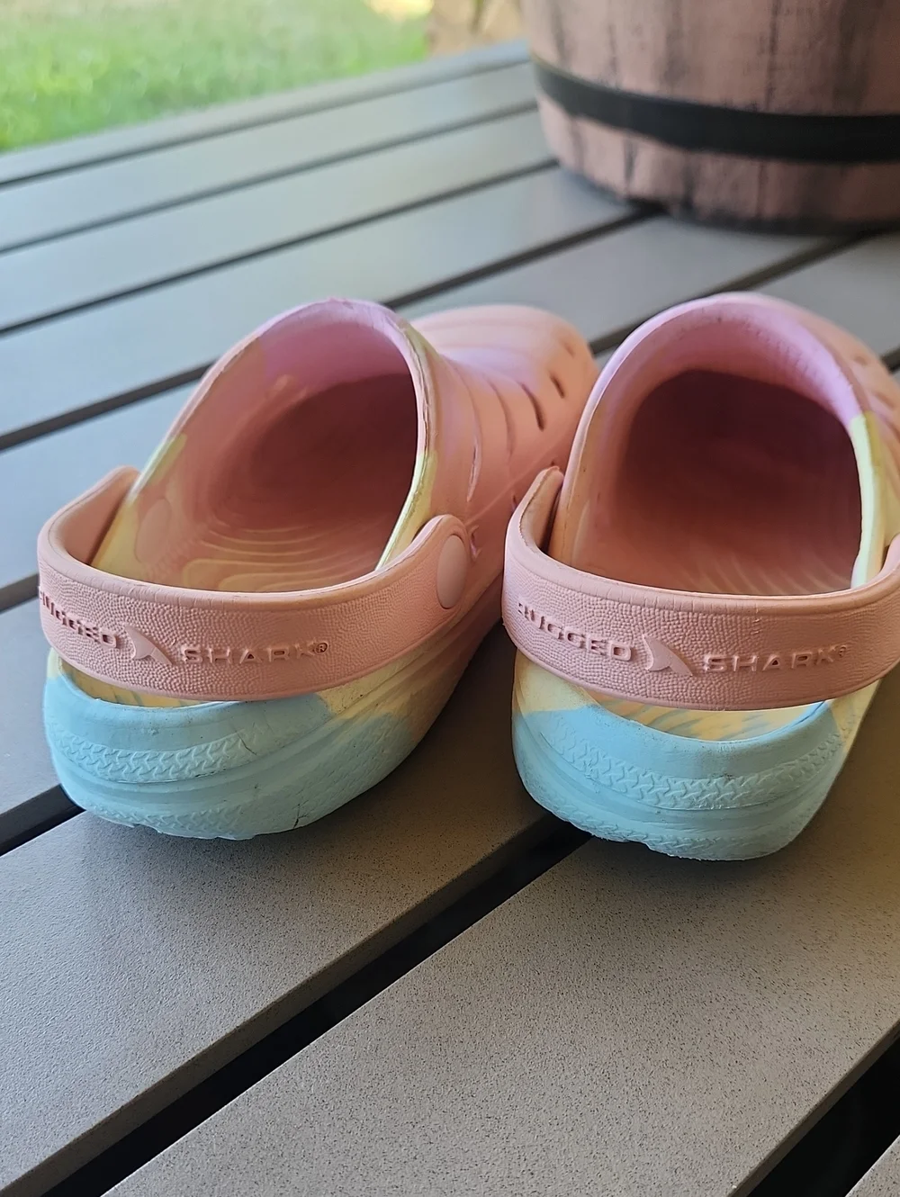 Rugged Shark Toddler Molded EVA Clogs